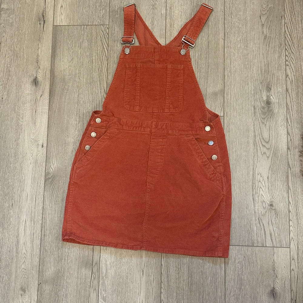 GAP Denim  Corduroy Overalls Dress